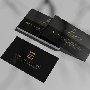 Window Cleaning Service Professional Logo Business Card