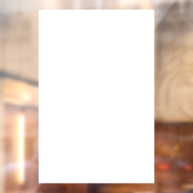 Window Cling (Sheet 2)