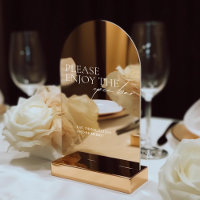Window Cling Calligraphy Wedding Open Bar Sign