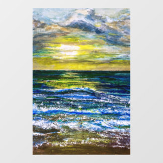 Window Cling - Sunset Seaside Moods