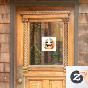  Window Clings  "Happy Pumpkin"