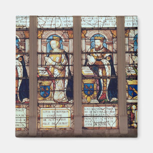 Window depicting Louis de Bourbon Magnet