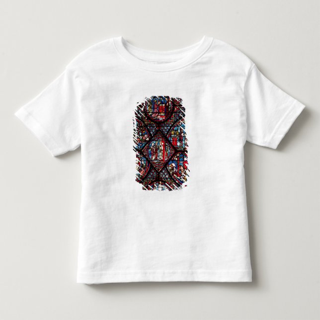Window depicting scenes toddler T-Shirt (Front)