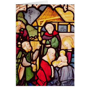 Window depicting the Adoration of the Magi