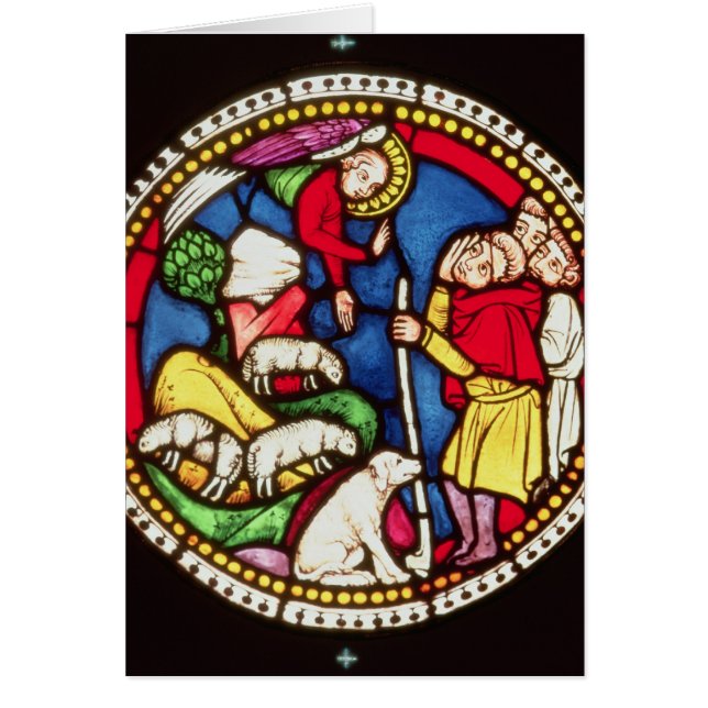 Window depicting The Annunciation to the (Front)