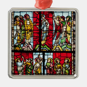 Window depicting the Ascension, c.1145 Metal Ornament