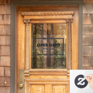 Window door stickers