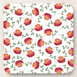 Window Flower Boxes Coaster