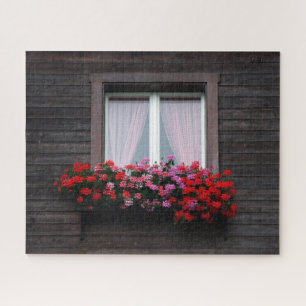 window flowers jigsaw puzzle