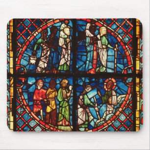 Window from the Chapel of the Virgin Mouse Pad