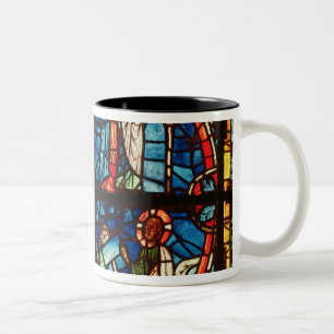 Window from the Chapel of the Virgin Two-Tone Coffee Mug