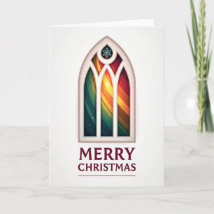 Window Glow Christmas Card