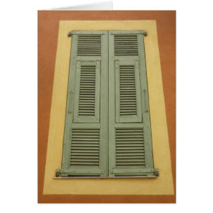 window green shutter
