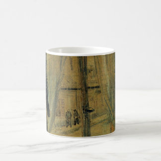Window in Bataille Restaurant by Vincent van Gogh Coffee Mug