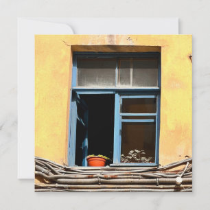 Window in Saint-Petersburg Holiday Card