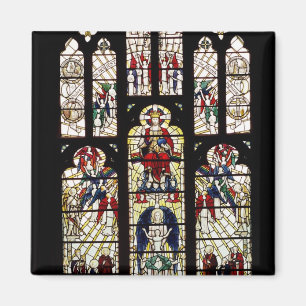 Window in Worcester Cathedral, 15th century Magnet