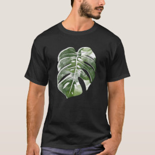 Window Leaf Monstera Variegata Plant Leaf T-Shirt
