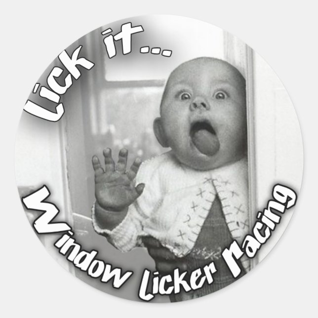 Window Licker Racing - Sticker 001 (Front)