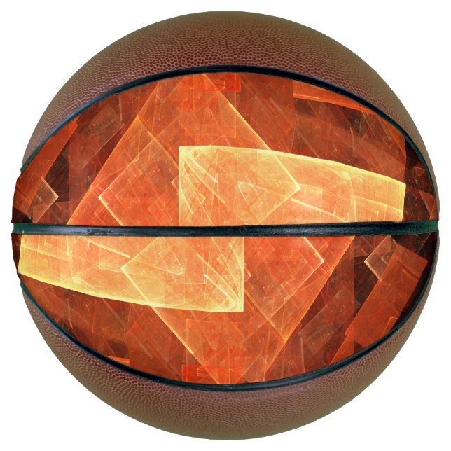 Window Light Abstract Art Basketball (Front)