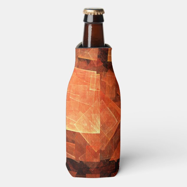 Window Light Abstract Art Bottle Cooler (Bottle Front)
