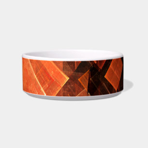 Window Light Abstract Art Cat Bowl