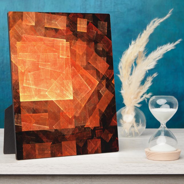 Window Light Abstract Art Plaque (Side)