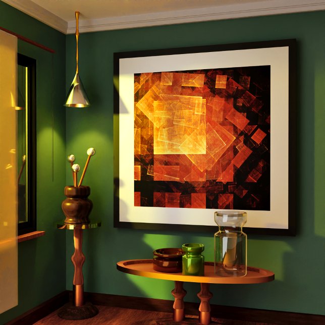 Window Light Abstract Art Print (Window Light Abstract Art Poster)