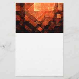Window Light Abstract Art Stationery