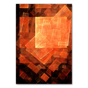 Window Light Abstract Art Table Card