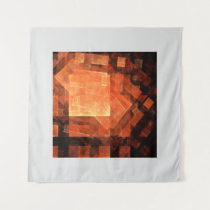 Window Light Abstract Art Tapestry