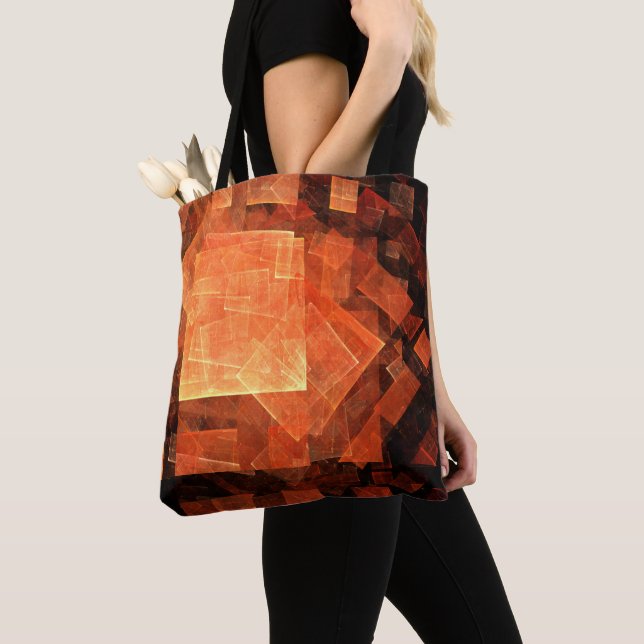 Window Light Abstract Art Tote Bag (Close Up)