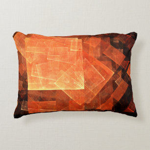 Window Light Modern Geometric Squares Abstract Art Decorative Cushion