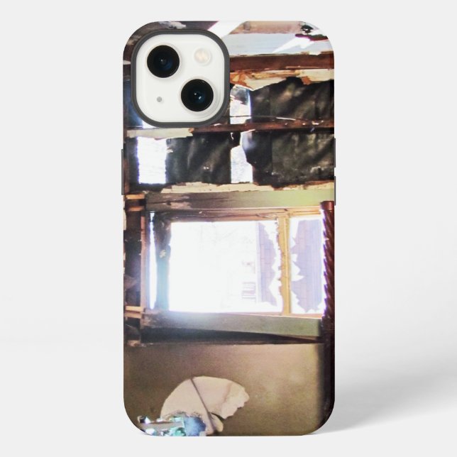 Window of Poverty iPhone Case (Back)