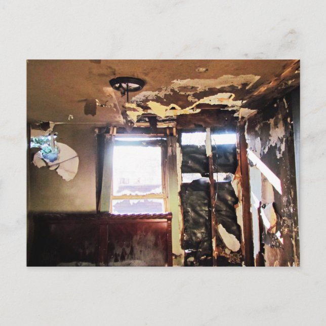 Window of Poverty Postcard (Front)