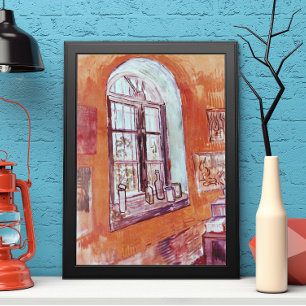 Window of Vincent van Gogh's Studio at the Asylum Poster