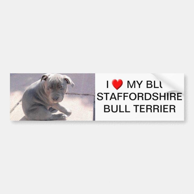 window or bumper sticker for dog lovers (Front)