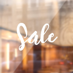 Window Sale Sign, Boutique Sale Sign, Modern 