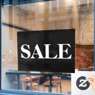 Window Sale Sign, Boutique Sale Sign, Modern 