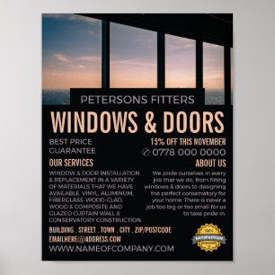 Window Scene, Window & Door Fitter Company Poster