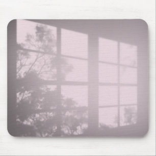 Window Shadow On Pink Mouse Pad