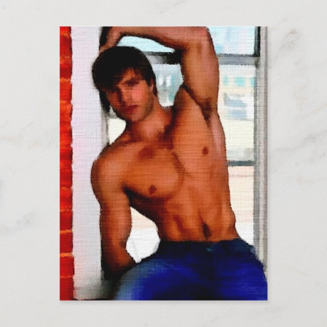 Window Shopping Postcard (Front)