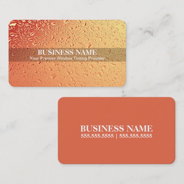 Window Solar Business Card (Front/Back)