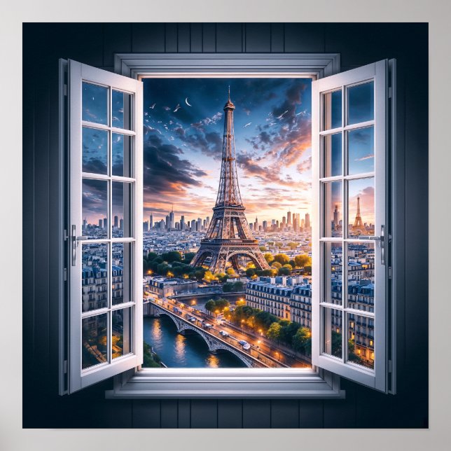 Window to Paris Poster (Front)
