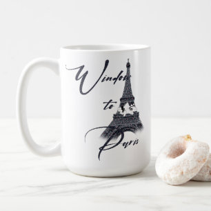 Window to Paris T-Shirt Keychain Hockey Puck USB C Coffee Mug