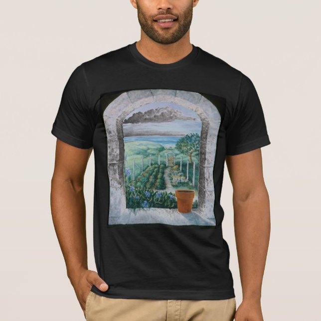 Window to the Garden Tee Shirt (Front)