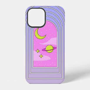Window to the universe, esoteric cosmos digital ar iPhone 12 case