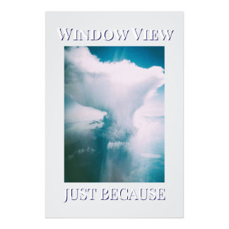 Window View Photo Enlargement Print