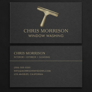 Window Washing Business Card