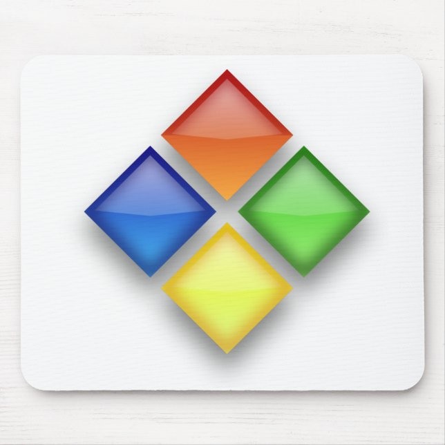 Windows Diamond Mouse Pad (Front)