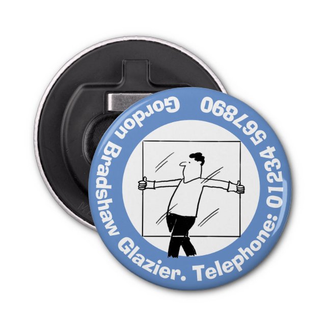 Windows Glass & Glazing for the Glazier. Bottle Opener (Front)